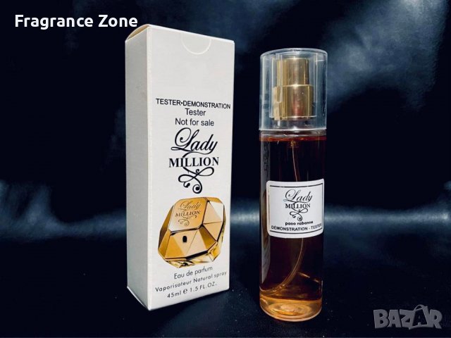 Paco Rabanne Lady Million EDP 45 ml - ТЕСТЕР за жени, снимка 1 - Дамски парфюми - 40059284