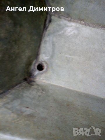 Старо дървено корито с метален обков неръждавейка, снимка 9 - Антикварни и старинни предмети - 36679317