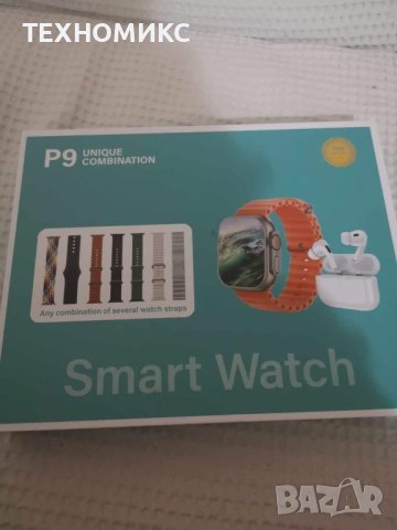Smart Часовник P9 , снимка 9 - Мъжки - 43505196