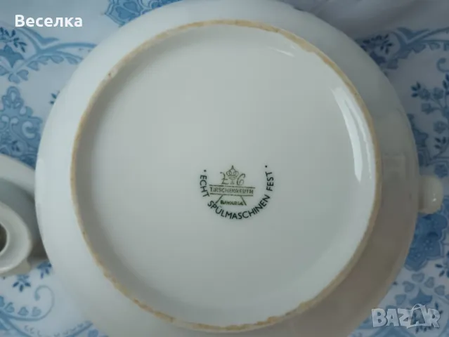 Кана и чайник Tirschenreuth Bavaria, снимка 9 - Антикварни и старинни предмети - 48289296