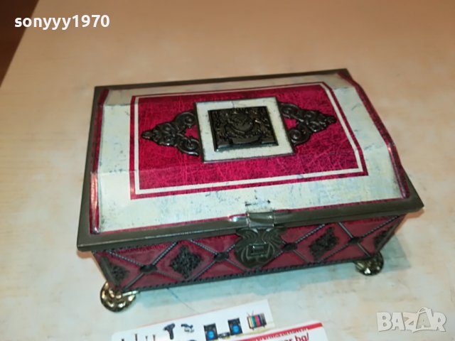 МЕТАЛНА КУТИЯ ОТ ФРАНЦИЯ 2910222012, снимка 3 - Антикварни и старинни предмети - 38494283