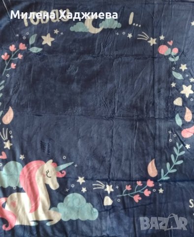 Бебешко одеяло за месечни снимки-спомени, снимка 3 - Спално бельо и завивки - 27305369