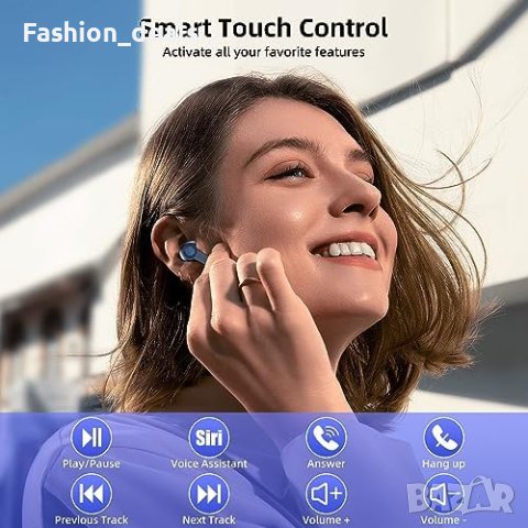 Нови Безжични Bluetooth 5.3 слушалки USB-C HiFi стерео Подарък, снимка 2 - Bluetooth слушалки - 42934901