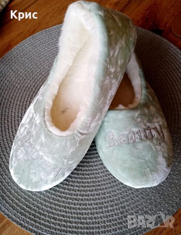 Нови дамски домашни пантофки Sleeping Beauty , снимка 3 - Пантофи - 37630719
