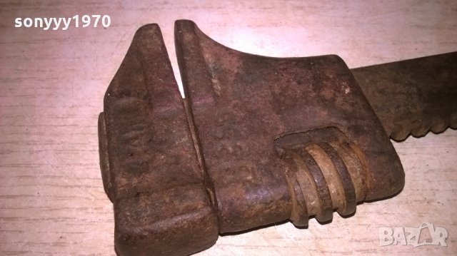 fahr-марков раздвижен ключ/чук-24х7см-внос швеицария, снимка 16 - Ключове - 27197821