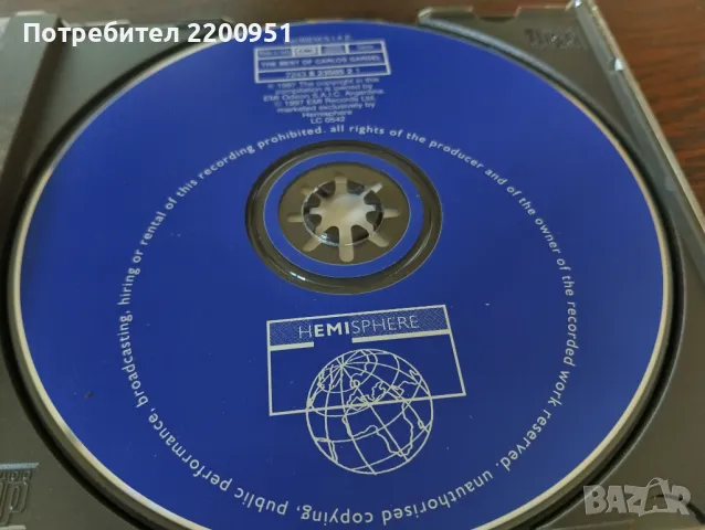 CARLOS GARDEL, снимка 8 - CD дискове - 47560317