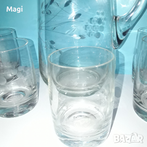 Сервиз кана + 6 чаши, снимка 3 - Сервизи - 36407713