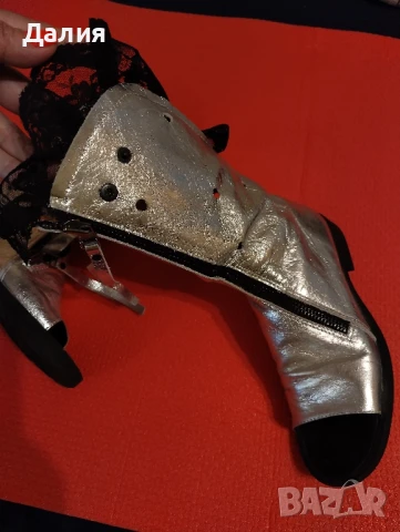 Естествена кожа модни сандали, снимка 3 - Сандали - 50720623