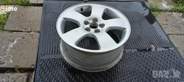 1бр. лята джанта 6.5J16 ET42. 5x100мм. Свалена от Audi A3. OEM 8L0601025K.