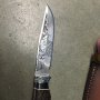 Ловен Нож Орел 65х13 - 140х270 мм , кожена кания, снимка 4