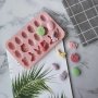 Силиконов молд с Великденски мотиви - форма за шоколад и бонбони, снимка 2