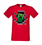 Мъжка тениска Creeper Face 4,Minecraft,Игра,Забавление,подарък,Изненада,Рожден Ден., снимка 16
