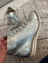 Нови!!!Перфорирани боти сребристи 38, снимка 8