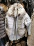 Дамско спортно елегантно палто от лисица код 82