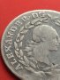 Сребърна монета 20 кройцера 1784г. Кристиан Юредерик Карл Алехсандър 29768, снимка 4