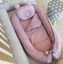 3 части - Baby Nest с допълнителен протектор и възглавничка, снимка 2