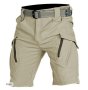 Къси мъжки бежови карго, тактически панталони леки L, снимка 1 - Къси панталони - 43850461