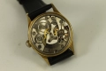 1940's ANKER Стар Немски Военен Позлатен Часовник, снимка 7