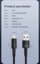2м. USB кабел за бързо зареждане за Айфон, снимка 4