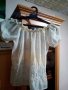 Ефирна блуза с къс ръкав, снимка 1 - Корсети, бюстиета, топове - 26681480