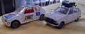 Метални колички Solido Peugeot 205 GTi Rally Car и Citroen Visa в мащаб 1/43