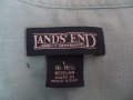 Мъжка риза с къс ръкав от лен Lands' End, снимка 3