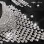 КОМПЛЕКТ LARISSA / Луксозен дамски комплект бижута с кристали от 2 части, снимка 2