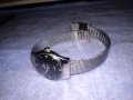 OMEGA QUARTZ КРАСИВ СТИЛЕН КВАРЦОВ УНИСЕКС ЧАСОВНИК с ВЕРИЖКА от БЛАГОРОДНА НЕРЪЖДАЕМА СТОМАНА 37135, снимка 2