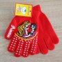 Детски зимни ръкавици за момиче машинно плетиво 3-4 години, снимка 5