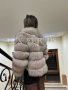 Дамско палто от Естествен косъм-ЛИСИЦА, снимка 2