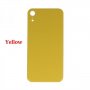 Капак батерия / Задно стъкло (BIG HOLE) за iPhone XR 6.1 / Жълт Баркод : 482662, снимка 1 - Резервни части за телефони - 36978085