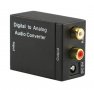 Аудио Преобразувател от Оптичен Toslink SPDIF към Жак 2RCA Aналогов Сигнал Аудио Конвертор Преходник, снимка 2