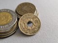 Mонета - Франция - 10 сентима | 1920г.