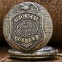 Нов джобен часовник полиция полицай милиция охрана СОТ орел , снимка 7