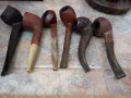 Шест броя лули с дървена поставка , снимка 18
