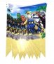 Лего Нинджаго Ninjago Парти Гирлянд Знаменца Флаг Банер флагчета, снимка 3