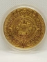 позлатена монета репродукция , снимка 1