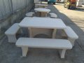 Градинска маса с пейки -  градински комплект, сет " DONI", снимка 5