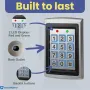 SecureMyDoor Proximity цифрова клавиатура за система за входна врата с RFID брелони и ПИН код, снимка 3