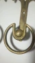 Лот 3 месингови закачалки за дрехи, снимка 4