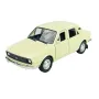 Метална количка Skoda 105L / Шкода, WELLY, мащаб 1:34, бежов цвят, 43825, снимка 1