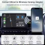 Нов Bluetooth CarPlay адаптер за iPhone - лесно свързване, без кабели, снимка 2