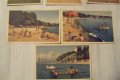 6 стари картички от плажа в Лозана, Швейцария около 1920 г., снимка 3