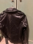 Zara дамско кожено яке , снимка 3