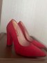 Червени обувки на ток, 37 номер, снимка 1
