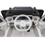 Акумулаторен джип Mercedes EQG Electric G-Class 12V с отварящи се врати меки гуми 4x4 /Черен, бял, снимка 15