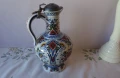 Стомна/кана с метален  капак- Antiquk  "Стар Делфт" , снимка 1