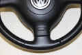 Трилъчев кожен волан VW Passat B5.5 (2000-2005г.) airbag волан, снимка 6