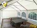 Професионална шатра 4х10м, огнеустойчив PVC брезент 550гр/м2, снимка 8