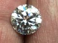 Мойсанит(Диамант)-4 карата,.размер 10мм, снимка 4
